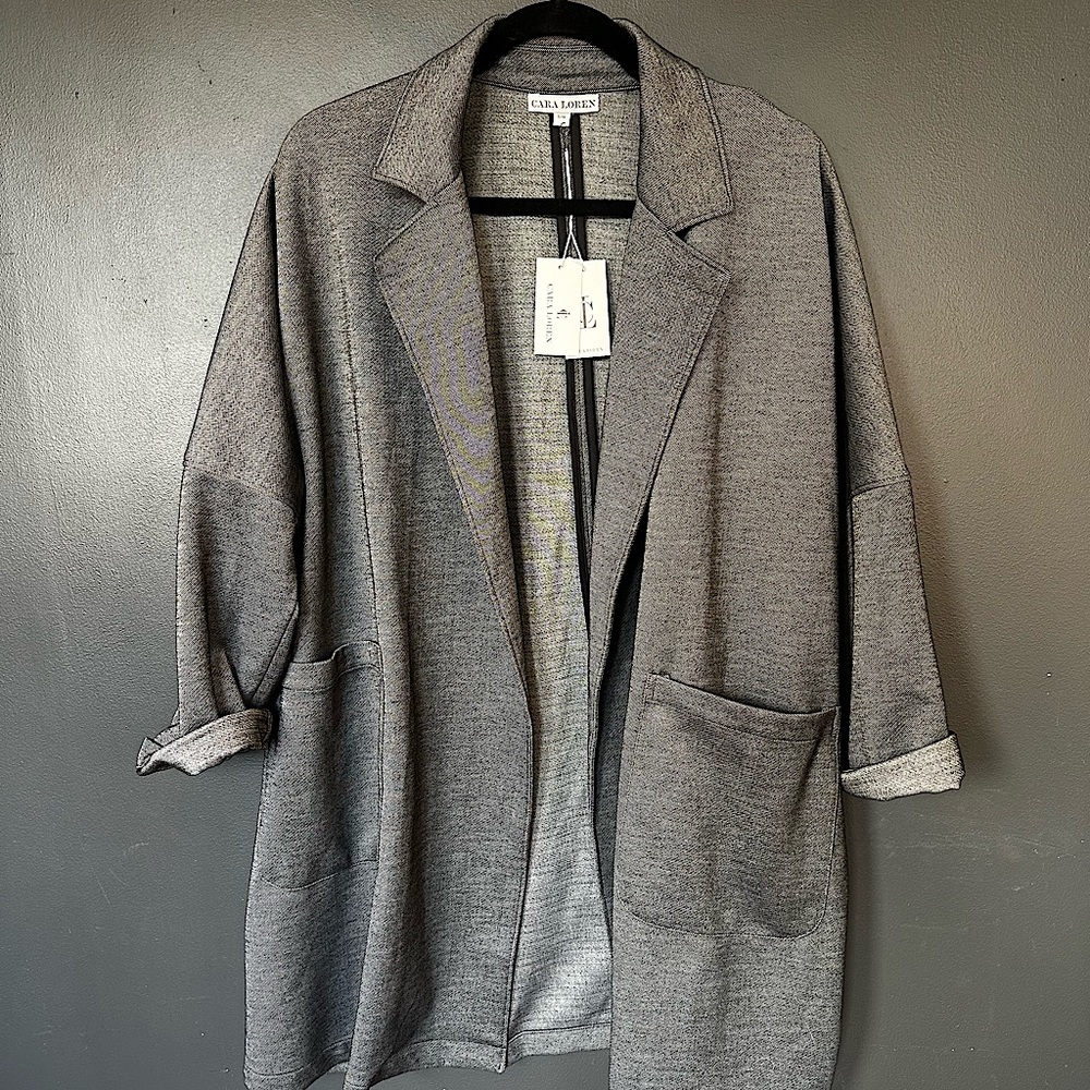 Cara Loren oversized blazer jacket NWT